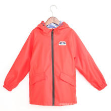 Kids rain coated jacket